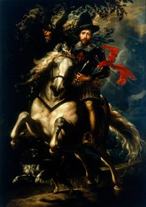Equestrian Portrait of Gio Carlo Doria by Peter Paul Rubens